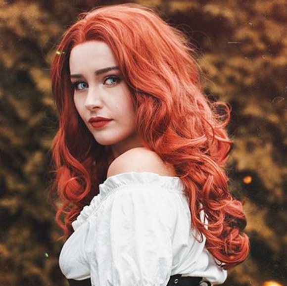 Copper Beauty Lace Front Wig